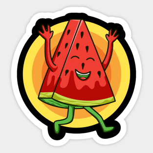 Water melon summer fruit Sticker